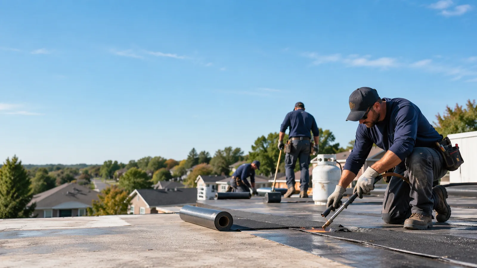 Flat Roof Leak Repair providers in Ladd, IL